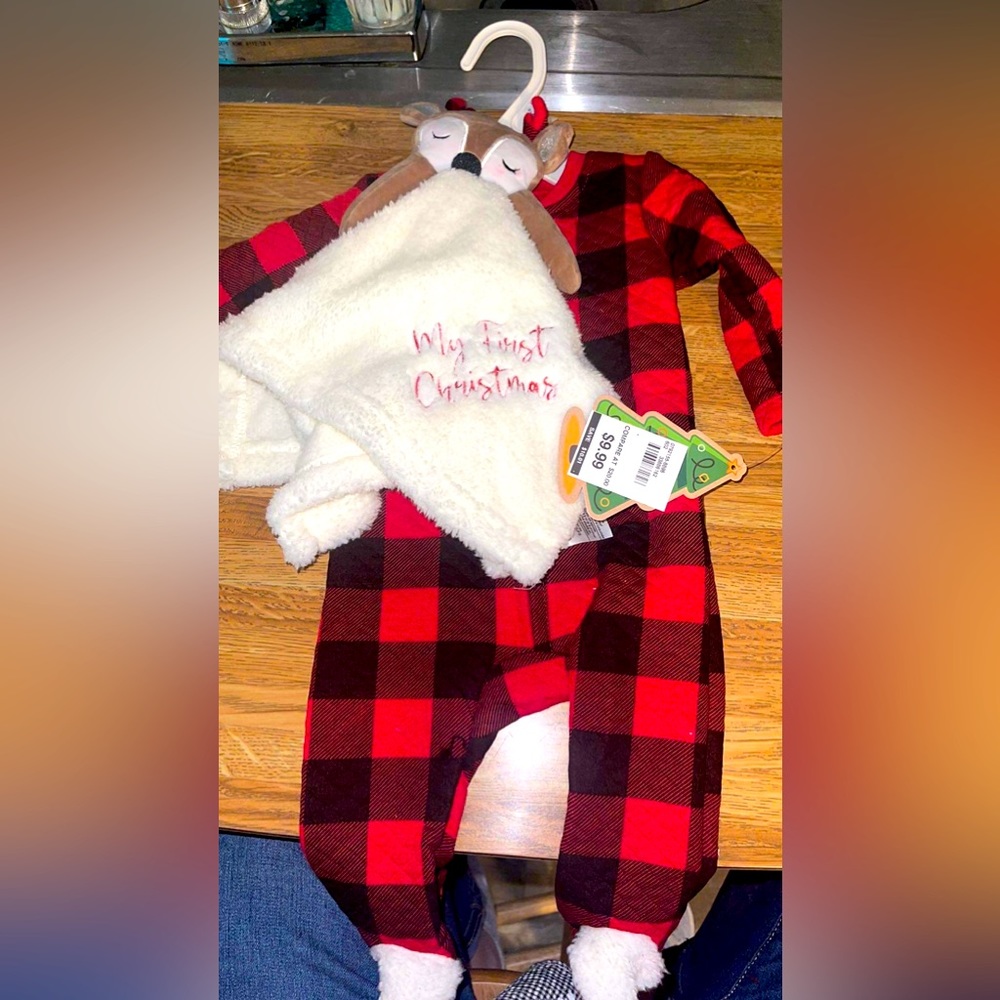 New born one piece bought at Walmart still has the tags on it.